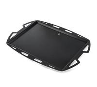 onlyfire Flat Top Plancha Barbacoa para Weber Q300 Q320 Q3000 Q3100 Q3200 | Plancha de Revestimiento Cerámico Antiadherente para Parrillas de Gas