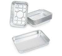 onlyfire Kit de Bandeja de Recolección de Grasa de Aluminio para Barbacoa,Compatible con Parrillas de Gas Weber Spirit 200/300 Series y Weber Genesis II 3 Burners