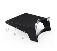 onlyfire Mesa Auxiliar para Barbacoa,Estante de Mesa de Parrilla para Parrilla de carbón Weber Master-Touch & Kettle de 57 cm, Accesorios para Parrilla Weber Kettle