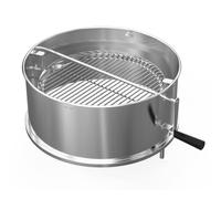 onlyfire Parrilla Santa Maria para Weber 57 cm | con Rejilla de Carbón Ajustable y Control de Temperatura para Searing y Low and Slow