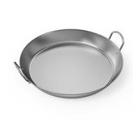 onlyfire Plancha para Barbacoa con Asas, Sartén para Paella, Φ 45 cm | Plancha Redonda , Sartén para Barbacoa de Gas para Todo Tipo de Cocinas, BBQ de Carbón y Horno