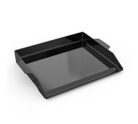 onlyfire Plancha para Barbacoa de Hierro Fundido Esmaltado, 47,2 x 35,5 cm | BBQ Griddle, Placa de Parrilla con Revestimiento Antiadherente y Paredes Laterales Extra Altas para Parrilla de Gas y Estufa