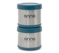 ONNA Termo Porta Alimentos 500 ml, Recipiente Térmico de Acero Inoxidable para Comida (1802MB)