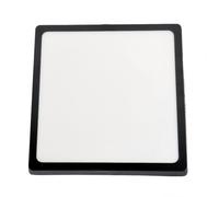 ONSSI Plafón LED de Techo Superficie 25W 2500lm, Panel LED Cuadrado 285x285mm, Marco Negro, 3 Temperaturas de Color 3000K-4500K-6000K,Ultra Delgado 28mm, IP20, Luz para Dormitorio, Cocina, Oficina
