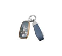 ontto Carcasa de TPU para Llave de Coche Compatible con Mercedes Benz A C E S G Clase G GLC CLE CLA W177 W205 W213 W222 S63 AMG Mando a Distancia Carcasa Llavero Llaves Gris R