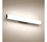 OOWOLF 12W 43.5CM Lámpara de Baño para Espejo - 4000K LED Iluminación IP44 Pared sobre el Espejo para Tocador/Armario