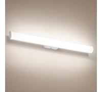OOWOLF 16W 59.5CM Lámpara de Baño para Espejo - 4000K LED Iluminación IP44 Pared sobre el Espejo para Tocador/Armario