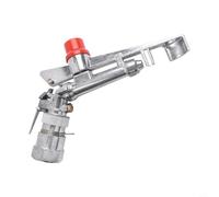 Opatiny 1 pulgada ajustable para aspersor de impacto, spray de riego de alta presión de aleación de zinc para cultivos de jardín, césped, granja, aspersor de agua de radio de 20-26 m
