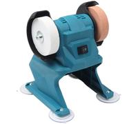 Opatiny Amoladora de banco inalámbrica BL1820B BL1830B BL1850B, para máquina pulidora de motor de cobre, ruedas gruesas y finas, base de ventosa segura