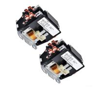 Opatiny Contactor de CA 40A 24V Bobina para 1p para sistemas HVAC Contactor | Corriente nominal de 40 A, voltaje de bobina de 24 V CA, se adapta a la mayoría de unidades centrales de CA
