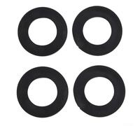 Opatiny Juego de 13 arandelas de goma para grifo de baño y ducha, kit de reparación de juntas planas de 3/8 pulgadas, 1/2 pulgadas, 3/4 pulgadas, compatible con grifos y válvulas de goteo