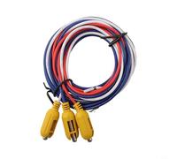 Opatiny Sonda de sensor de nivel de agua de acero inoxidable 304, paquete de 3 electrodos para controlador de nivel de líquido, rojo/blanco/azul 1.5m-3.5m para bomba de pozo de tanque