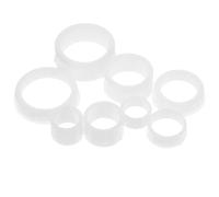 Operitacx 2 Juegos Kits de Bujes Reductores de Plástico Compatibilidad Mejorada Adaptadores para Muelas Abrasivas y Grosor de Rueda de 7-12mm para Amoladoras de Banco