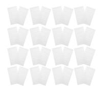 Operitacx 50 hojas de recambios para planificador semanal para carpeta A6 - Cuaderno planificador, hojas sueltas rayadas de 6 anillas - Recambios rayados sin fecha con sección para notas