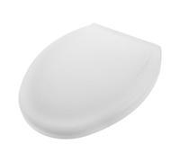 Operitacx Asiento Fácil Inodoro Personas Mayores de Eva de Acolchado para Diseño Grueso y Alargado de Instalar, Compatible Adultos para Baño Familiar