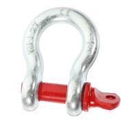 Operitacx Grillete de Anclaje y Cierre de Anilla Galvanizado de 2 Toneladas Estructura Simple Resistente para Ocasiones de Elevación y Descarga