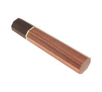 Operitacx Mango Metálica de Madera de Octogonal Marrón Cuchillo Virola Reemplazo Mejora DIY para en Cuchillos Santoku y Nakiri Profesionales