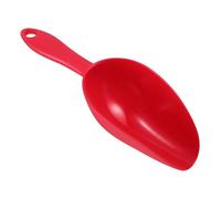 Operitacx Pala de Mano de Plástico Rojo para Servir Granos de Café y Productos Secos Mango Ergonómico y Diseño Preciso Adecuado para Cocina Reutilizable