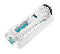 Operitacx Válvula de Descarga para Inodoro de Plástico Blanco Doble Botón, Accesorio para Tanque Que Maximiza el Rendimiento y Facilita la Operación