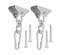 Opeximatun Perchas oscilantes de Acero Inoxidable Alta Resistencia | Ganchos De Techo Giratorios for Porche: Kit De Suspensión De Hamaca
