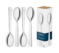 Opinel Caja de cuatro cucharas Perpétue de acero inoxidable, fácil de limpiar, práctica, 254617, negro