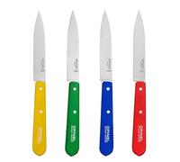 Opinel Estuche de 4 patateros N°112 Mango clásicos, Acero inoxidable, Multicolor