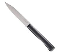 OPINEL Intempora - Cuchillo de pelar dentado de 4 pulgadas, hoja de acero de alto carbono dentado, fácil de manejar, construcción de espiga completa, ideal para cortar pieles duras, fabricado en