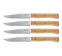 Opinel Juego de Cuchillos de Mesa Facette con Mango de Fresno, 4 Piezas