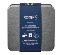 Opinel Kit de mantenimiento cuchillos – caja, piedra grande, aceite, paño 20x20 – Garantía de por vida