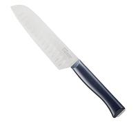 Opinel - N°219 Cuchillo Santoku Intempora - para Picar, Cortar Pescados/Cangrejos - Hoja de Acero Inoxidable Rígido - Mango de Polioximetileno Robusto - Fabricación Francesa