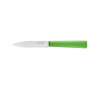 Opinel - N°313 Cuchillo de Cocina Serrado Los Esenciales - Hoja Dentada de Acero Inoxidable - Mango de Polímero Robusto - Apto para Lavavajillas - Ligero - Verde