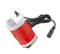 OPPWONG Bomba de Agua Sumergible de 12V, Rendimiento de 20W (rojo blanco | IPX8 resistente al agua, adecuado para vehículos recreativos, riego de jardines, funcionamiento silencioso