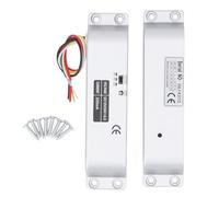 OPPWONG Cerradura de Perno de Caída Eléctrica A Prueba de Fallas Encendido Bloqueo Apagado Desbloqueo con Retardo de Tiempo DC12V 24V Modo NC para Puerta de Madera de Control de Acceso