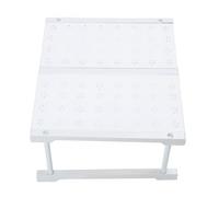 OPPWONG Estante Extensible para Armario, la Mejor Solución de Almacenamiento para Armario, Acero Al Carbono Multifuncional, 1 Juego (Longitud 37-48 cm/14,6-18,9 Pulgadas)