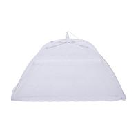 OPPWONG Juego de 2 Cubiertas de Malla Grandes para Alimentos, Pantallas de Privacidad Reutilizables para Paraguas, Ideales para Barbacoas y Picnics Al Aire, 42 Cm de Diámetro (17 pulgadas)
