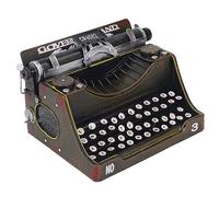 OPPWONG Máquina de Escribir Vintage, Modelo de Máquina de Escribir Manual Clásica Retro, Decoración de Arte de Hierro Hecha a Mano, Ideal para el Hogar, Oficina, Estudio, Cafetería