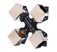 OPPWONG Toma Ethernet pasiva: Toma LAN de Throwing Star para una Fácil Monitorización del Tráfico de Red y Captura de Datos en el Diseño de PCB