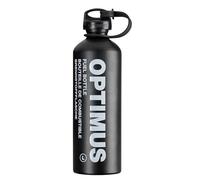 Optimus Botella de combustible L 8021022 | solo botella sin combustible | con tapa de cierre a prueba de niños y correa de seguridad, volumen: 1 litro, color: negro