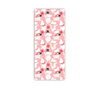 Opto Design Bandeja de servir Moomin Celebration 40x17 cm Blanco-rosa