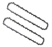 Opuladuo 2 x 25 cm 3/8'' 1,1 mm 40 TG, cadena de motosierra compatible con Einhell GC-LC 18/25 Li & GE-LC 18/25 Li, cadenas de motosierra compatibles con Husqvarna 436 Li, 536 Li, 536 Li, 536 LiXP
