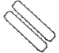 Opuladuo 2 x Cadena de sierra de 30 cm 3/8 pulgadas 1,1 mm 45 TG, cadena para motosierra compatible con FORTEXXA 18/30, cadenas de motosierra compatibles con Ryobi OCS1830, cadena para Dewalt DCM565N