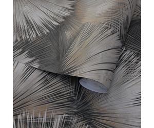 Opulenza Ventilador Vinilo Papel Carbón Rasch 659788 Texturizado Acabado Decor