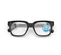OPULIZERA Gafas luz azul mujer y hombre - Lentes Antirreflectante y Antideslumbrante - Protección UV400 - Negro