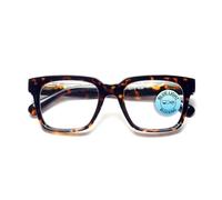 OPULIZERA Gafas luz azul mujer y hombre - Lentes Antirreflectante y Antideslumbrante - Protección UV400 - Carey Marrón
