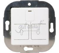 Opus 512.614.37 El.Persiana Interruptor PW con Tapa, 230 V, máx. 750 VA, Blanco Polar