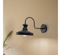 Opviq Aplique de pared Berceste 182-A negro/oro
