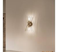 Opviq Aplique de pared Kirpi 3092 ancho 23cm oro