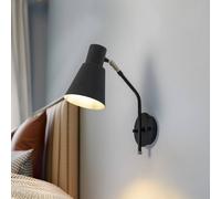 Opviq Aplique de pared Sivani MR-664 1 luz negro/oro