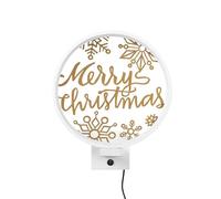 Opviq Elegante lámpara de pared, color blanco y dorado, 30 x 36 x 10 cm, 100% metal, protección IP44, máx. 12 W, cable de 200 cm, interruptor de encendido/apagado, ideal para diseño moderno