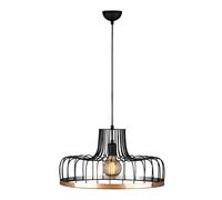 Opviq Fellini - MR - 769 Lámpara de araña industrial Negro y Cobre